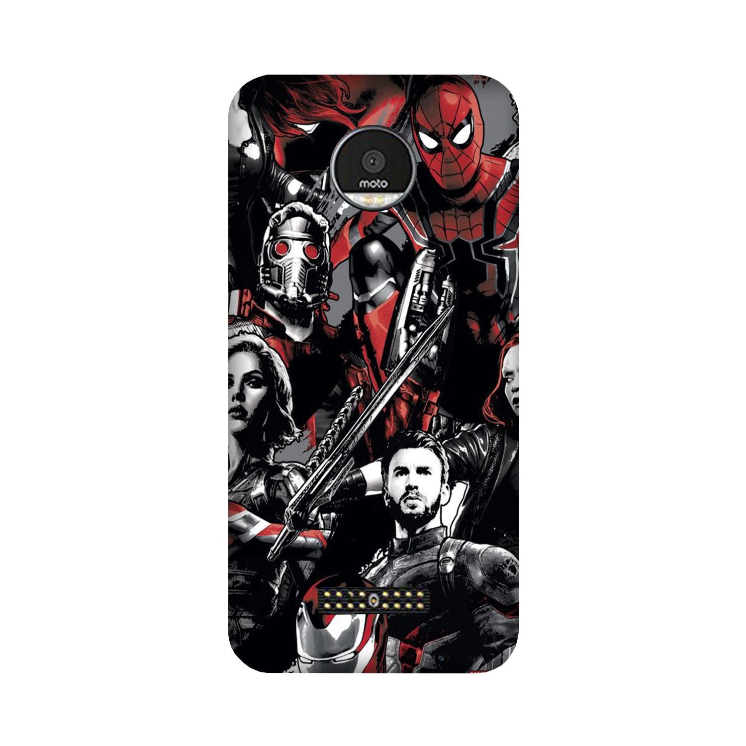 Avengers Case for Moto Z2 Play (Design - 190)