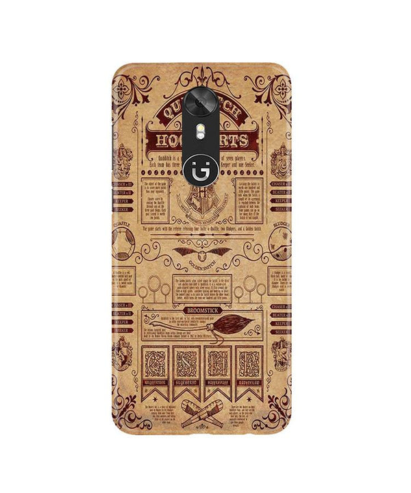 Hogwarts Mobile Back Case for Gionee A1 (Design - 304)