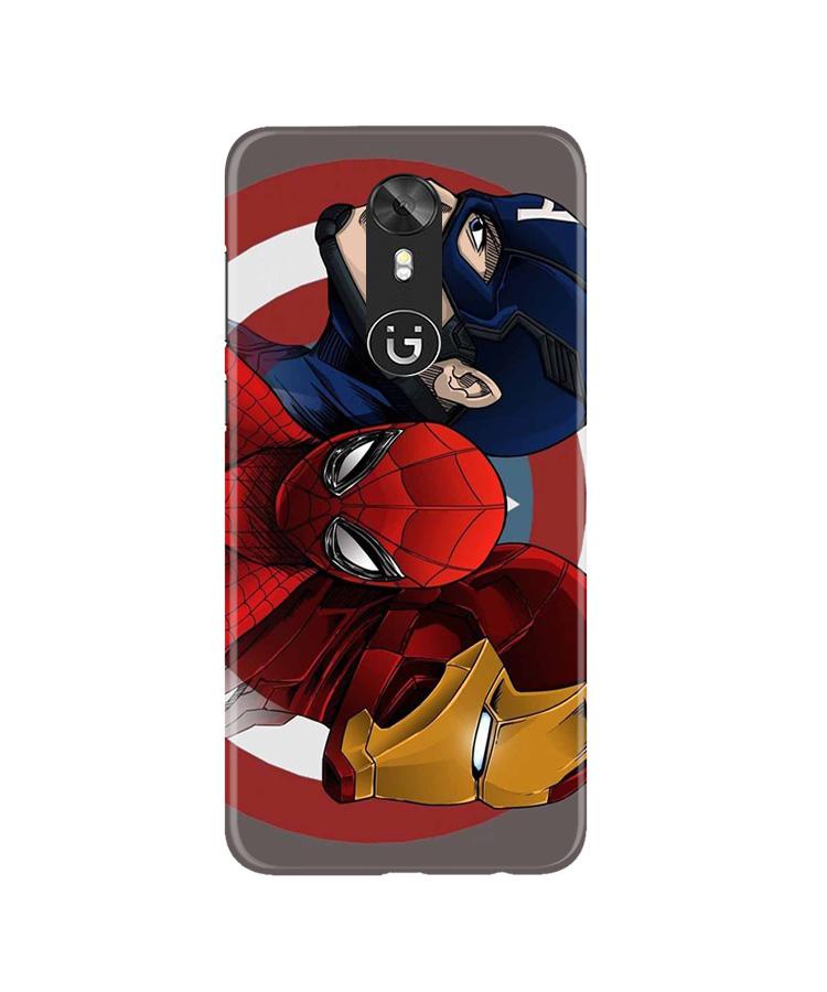 Superhero Mobile Back Case for Gionee A1 (Design - 311)