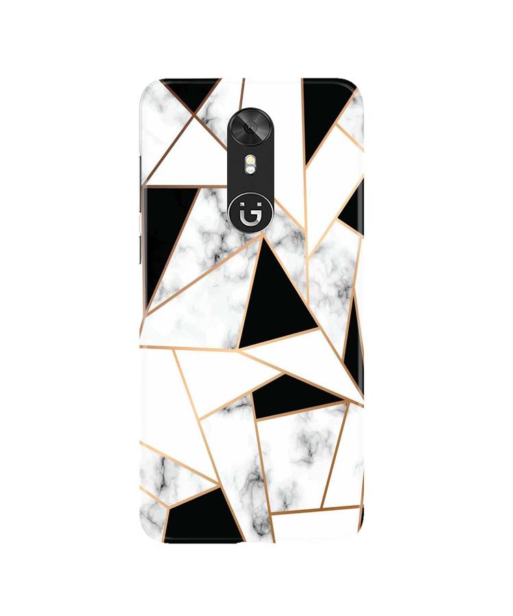 Marble Texture Mobile Back Case for Gionee A1 (Design - 322)