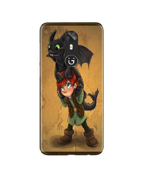 Dragon Mobile Back Case for Gionee A1 (Design - 336)