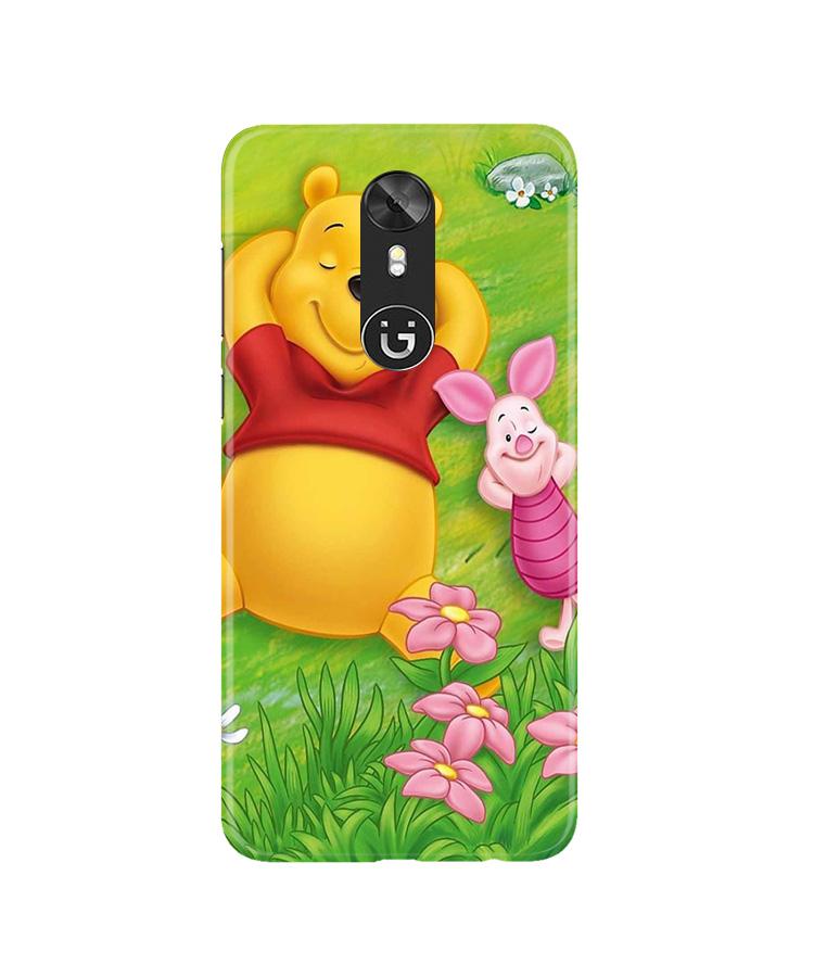 Winnie The Pooh Mobile Back Case for Gionee A1 (Design - 348)