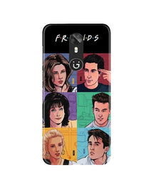 Friends Mobile Back Case for Gionee A1 (Design - 357)