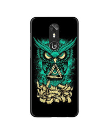 Owl Mobile Back Case for Gionee A1 (Design - 358)