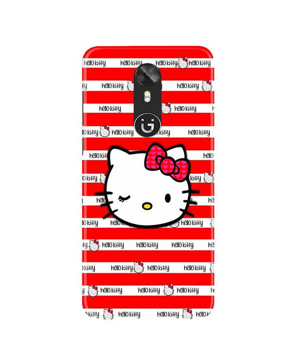 Hello Kitty Mobile Back Case for Gionee A1 (Design - 364)