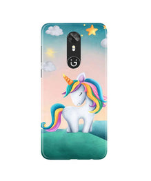 Unicorn Mobile Back Case for Gionee A1 (Design - 366)