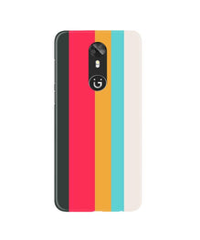 Color Pattern Mobile Back Case for Gionee A1 (Design - 369)