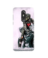Biker Mobile Back Case for Gionee A1 (Design - 383)