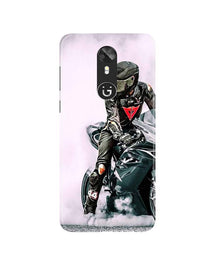 Biker Mobile Back Case for Gionee A1 (Design - 383)