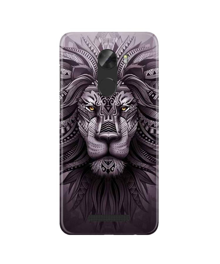 Lion Mobile Back Case for Gionee A1 Lite (Design - 315)