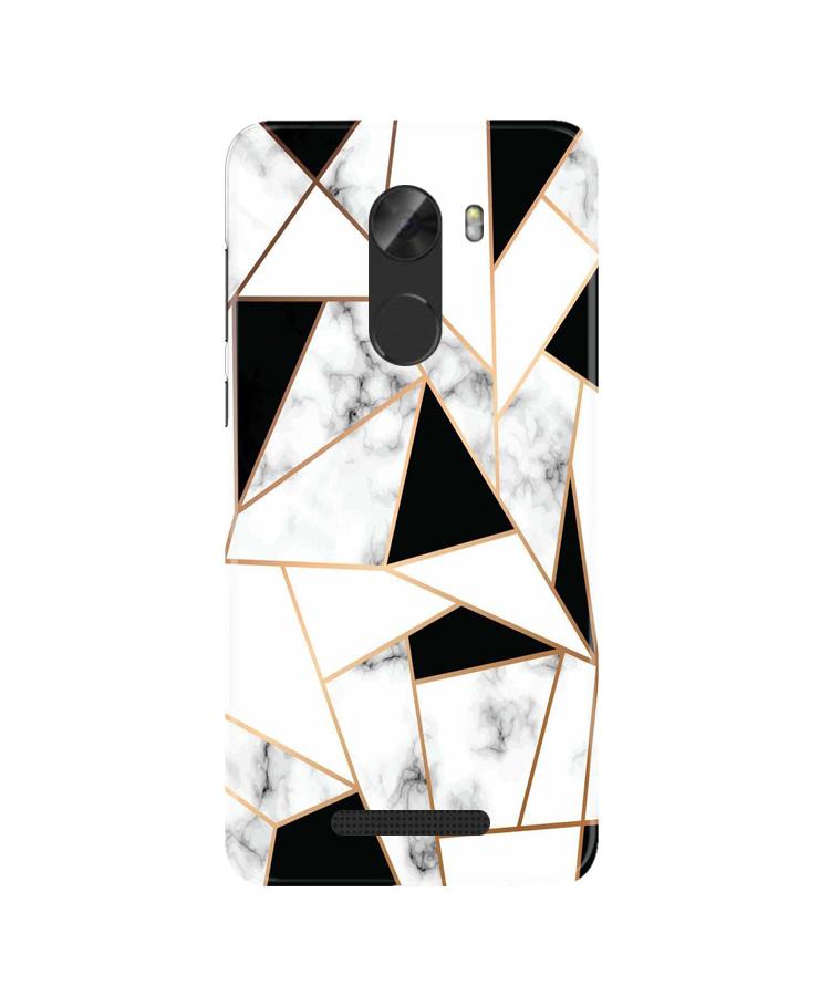 Marble Texture Mobile Back Case for Gionee A1 Lite (Design - 322)