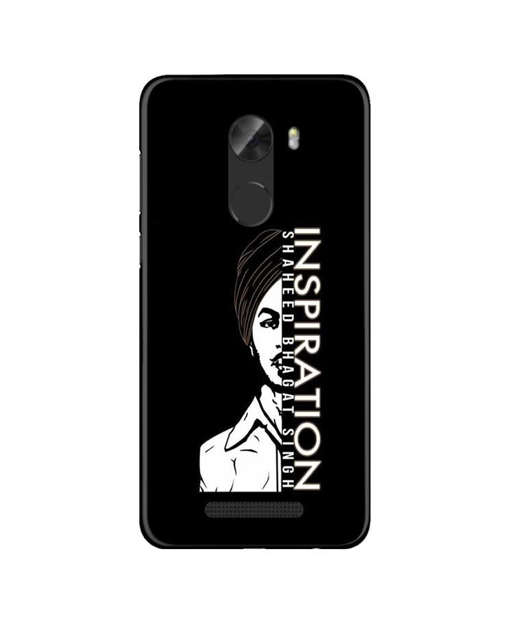 Bhagat Singh Mobile Back Case for Gionee A1 Lite (Design - 329)