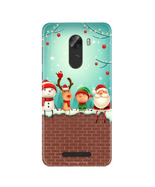 Santa Claus Mobile Back Case for Gionee A1 Lite (Design - 334)