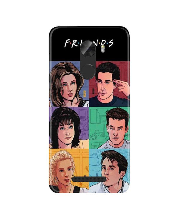 Friends Mobile Back Case for Gionee A1 Lite (Design - 357)