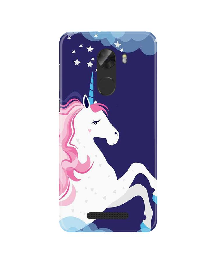 Unicorn Mobile Back Case for Gionee A1 Lite (Design - 365)