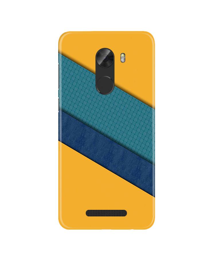 Diagonal Pattern Mobile Back Case for Gionee A1 Lite (Design - 370)