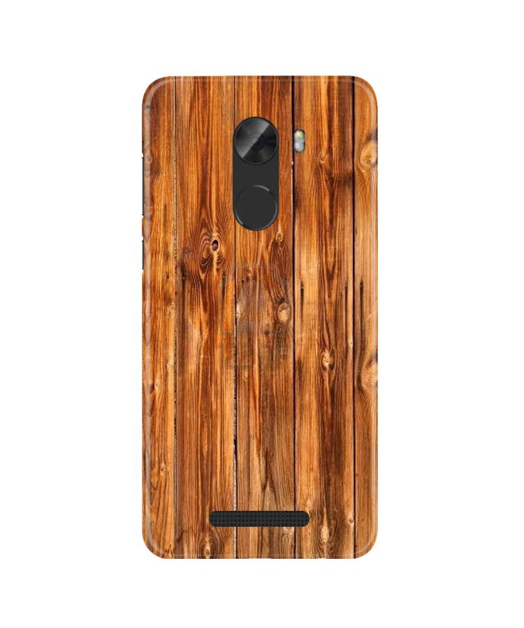 Wooden Texture Mobile Back Case for Gionee A1 Lite (Design - 376)