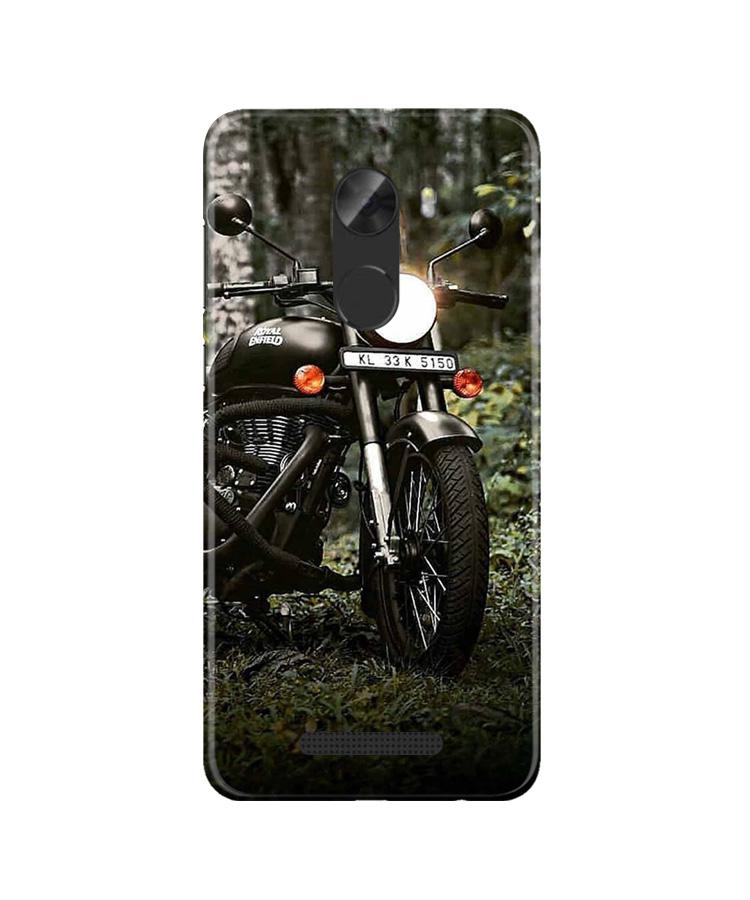 Royal Enfield Mobile Back Case for Gionee A1 Lite (Design - 384)