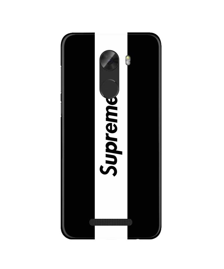 Supreme Mobile Back Case for Gionee A1 Lite (Design - 388)