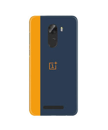 Oneplus Logo Mobile Back Case for Gionee A1 Lite (Design - 395)