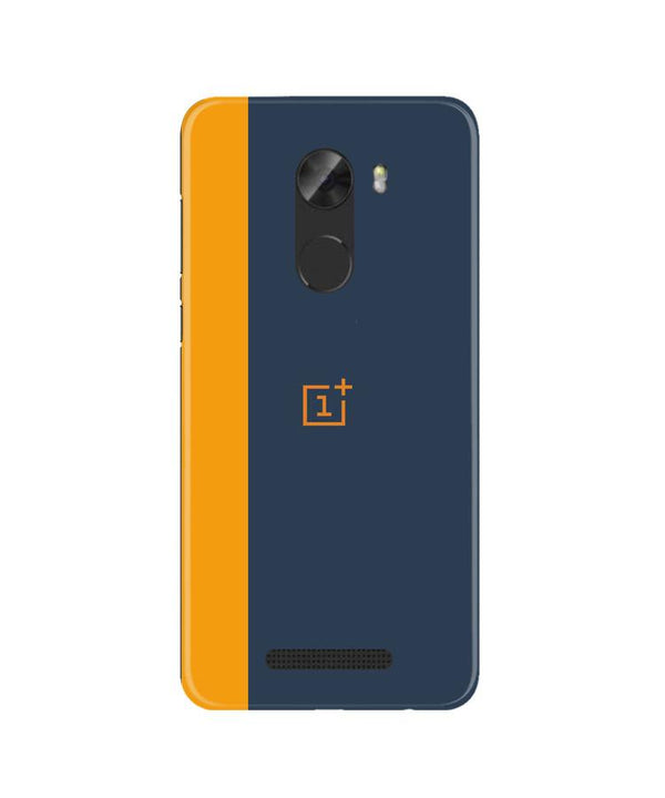 Oneplus Logo Mobile Back Case for Gionee A1 Lite (Design - 395)