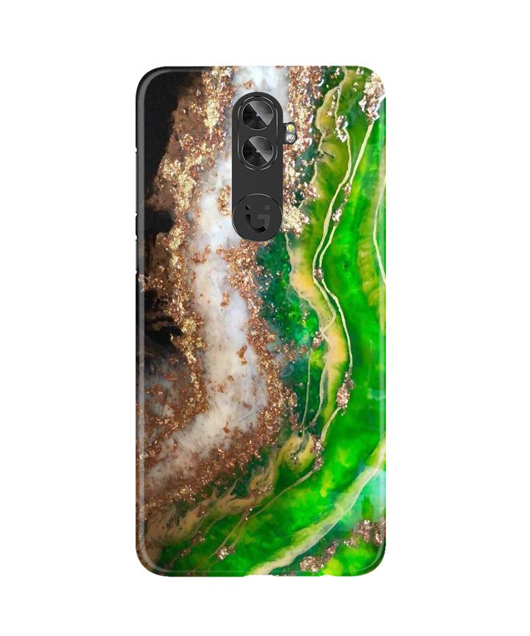 Marble Texture Mobile Back Case for Gionee A1 Plus (Design - 307)
