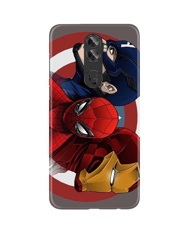Superhero Mobile Back Case for Gionee A1 Plus (Design - 311)