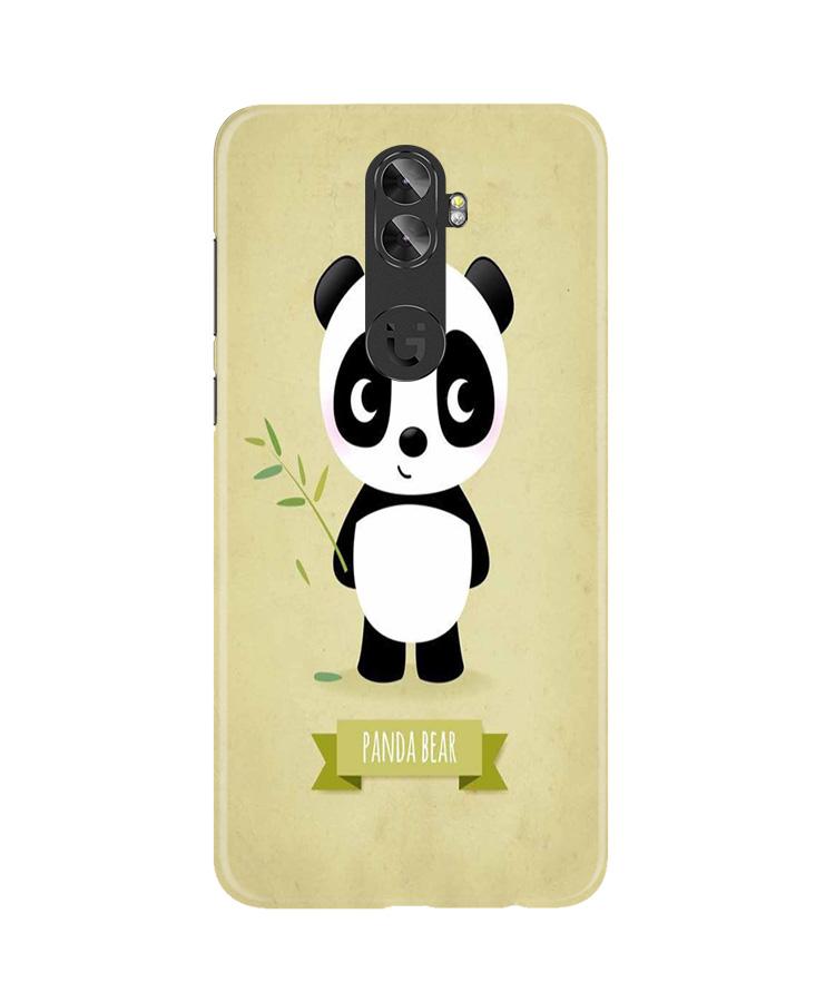 Panda Bear Mobile Back Case for Gionee A1 Plus (Design - 317)