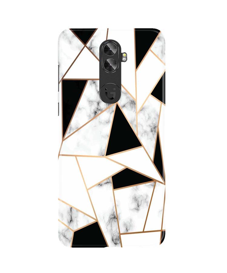 Marble Texture Mobile Back Case for Gionee A1 Plus (Design - 322)