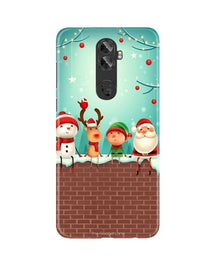 Santa Claus Mobile Back Case for Gionee A1 Plus (Design - 334)