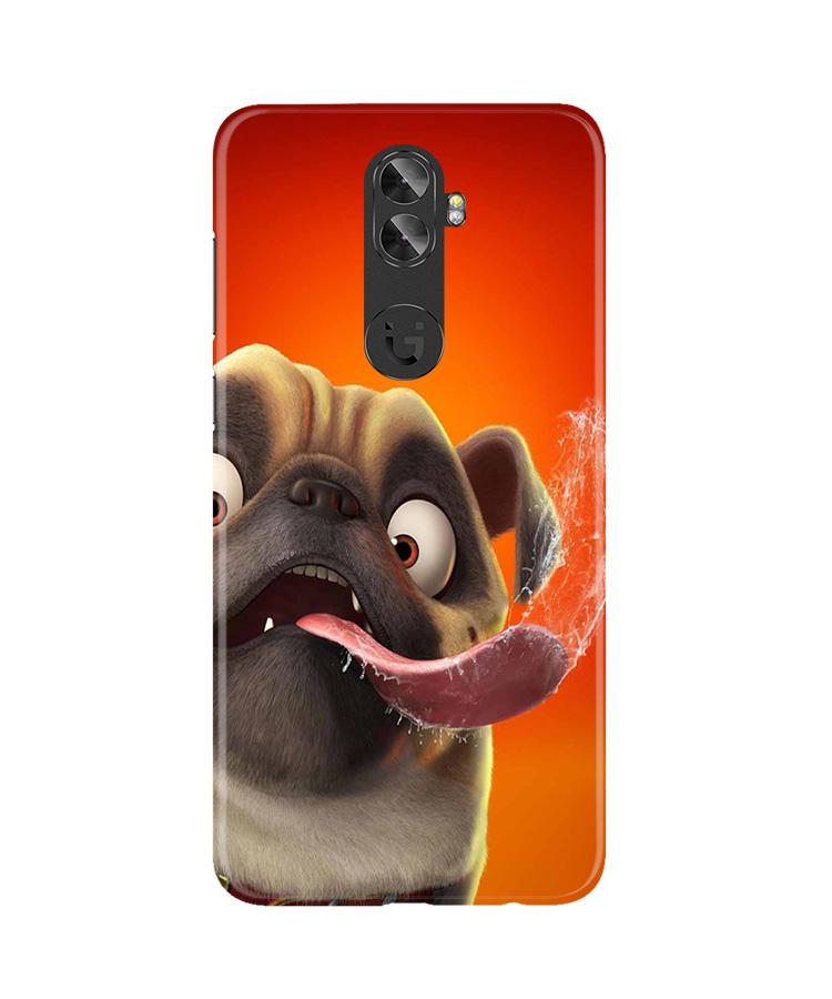 Dog Mobile Back Case for Gionee A1 Plus (Design - 343)