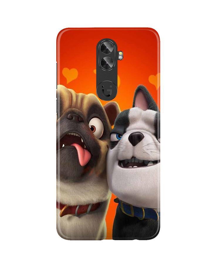 Dog Puppy Mobile Back Case for Gionee A1 Plus (Design - 350)