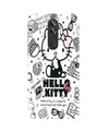 Hello Kitty Mobile Back Case for Gionee A1 Plus (Design - 361)