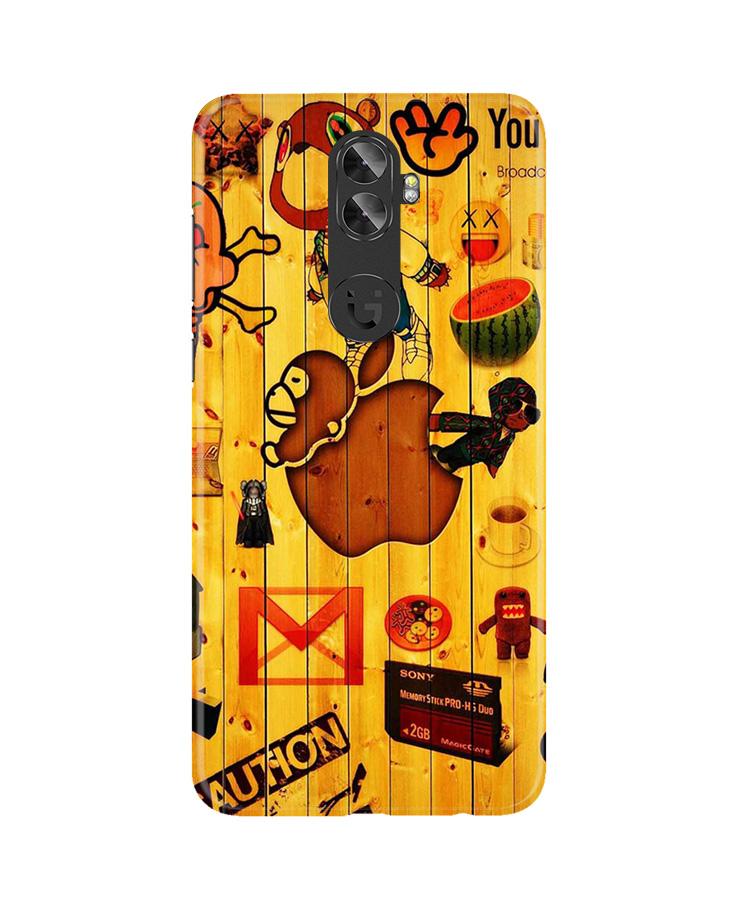 Wooden Texture Mobile Back Case for Gionee A1 Plus (Design - 367)