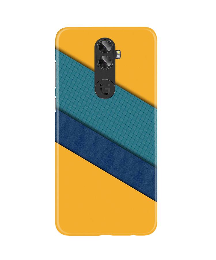 Diagonal Pattern Mobile Back Case for Gionee A1 Plus (Design - 370)