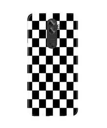 Black White Boxes Mobile Back Case for Gionee A1 Plus (Design - 372)