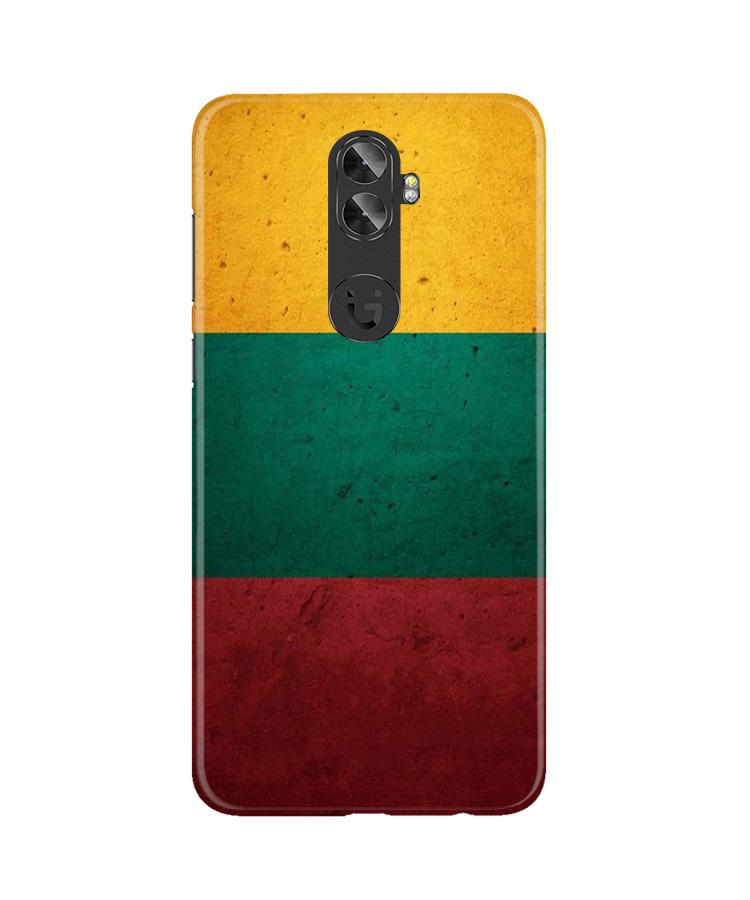 Color Pattern Mobile Back Case for Gionee A1 Plus (Design - 374)