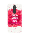 Good Vibes Only Mobile Back Case for Gionee A1 Plus (Design - 393)