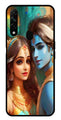 Lord Radha Krishna Metal Mobile Case for Oppo A31   (Design No -01)