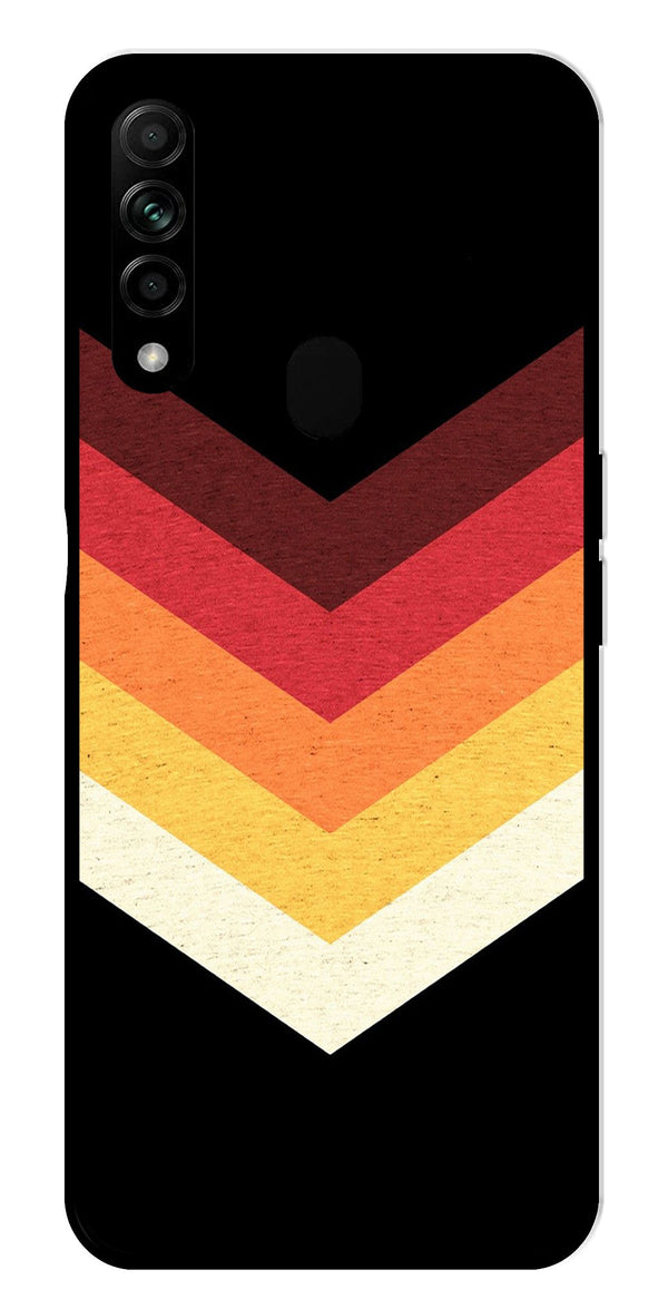 MultiColor Arrow Metal Mobile Case for Oppo A31   (Design No -04)