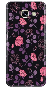 Rose Pattern Mobile Back Case for Samsung A5 2017 (Design - 2)