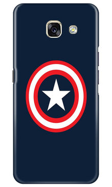 Captain America Mobile Back Case for Samsung A5 2017 (Design - 42)