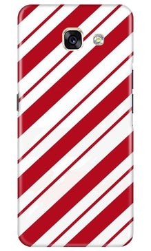 Red White Mobile Back Case for Samsung A5 2017 (Design - 44)