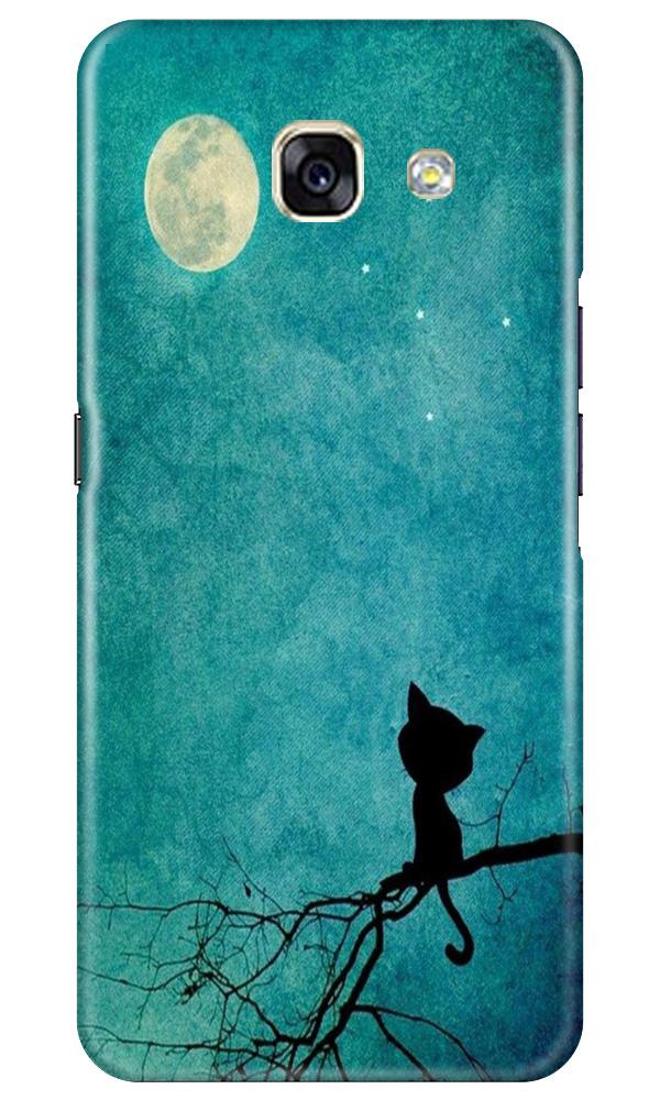 Moon cat Case for Samsung A5 2017