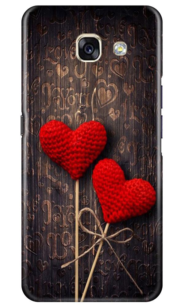 Red Hearts Case for Samsung A5 2017