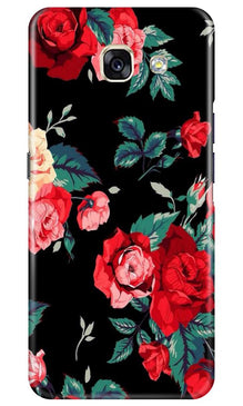 Red Rose2 Mobile Back Case for Samsung A5 2017 (Design - 81)