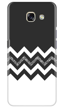 Black white Pattern2Mobile Back Case for Samsung A5 2017 (Design - 83)