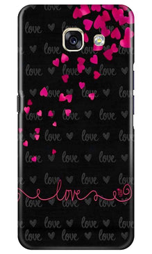 Love in Air Mobile Back Case for Samsung A5 2017 (Design - 89)