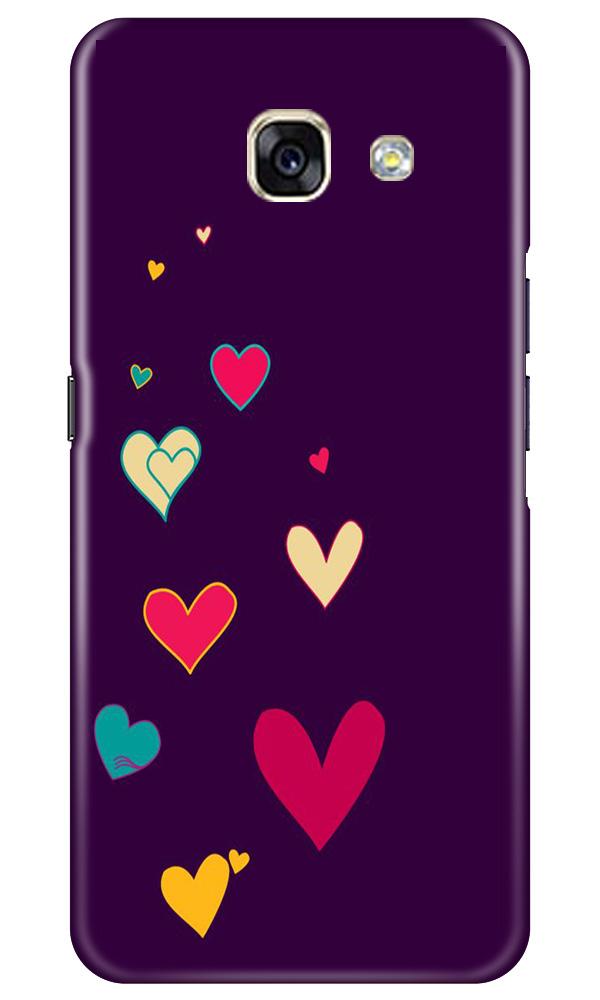 Purple Background Case for Samsung A5 2017  (Design - 107)