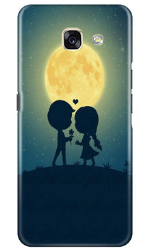 Love Couple Mobile Back Case for Samsung A5 2017  (Design - 109)